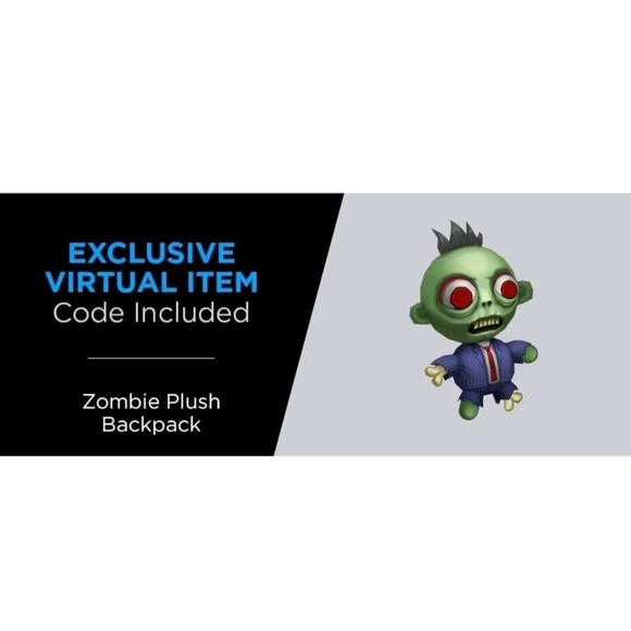 Roblox Avatar Shop Punk's Not Dead! Action Figure w/Zombie Plush Backpack Code - Picture 5 of 11